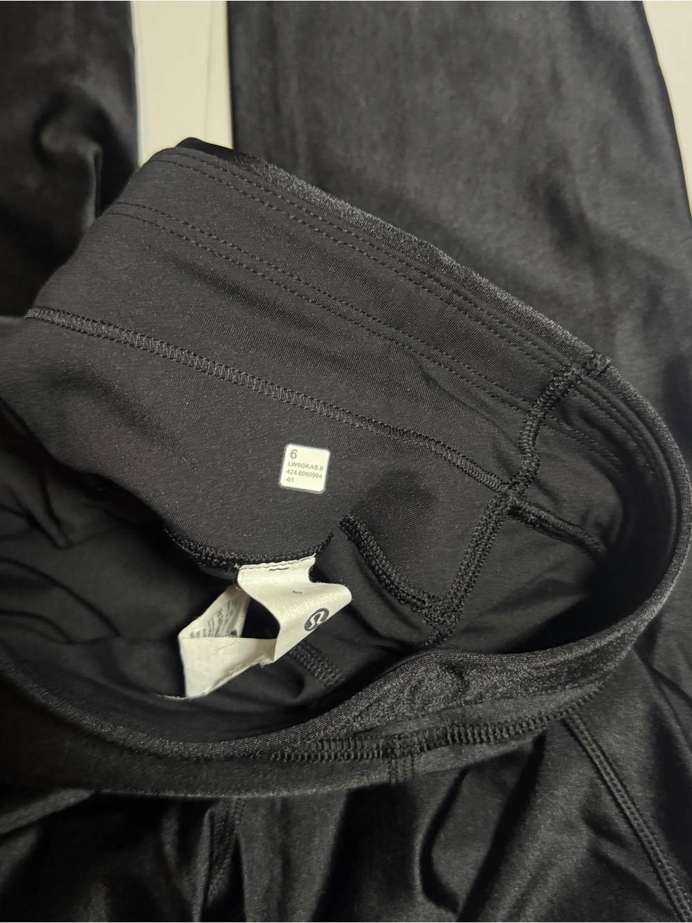 lululemon x Peloton Satin Shine High-Rise Tights 25” | Size 6 - Picture 6 of 7